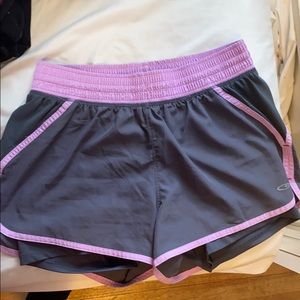 Champion medium running shorts with spandex